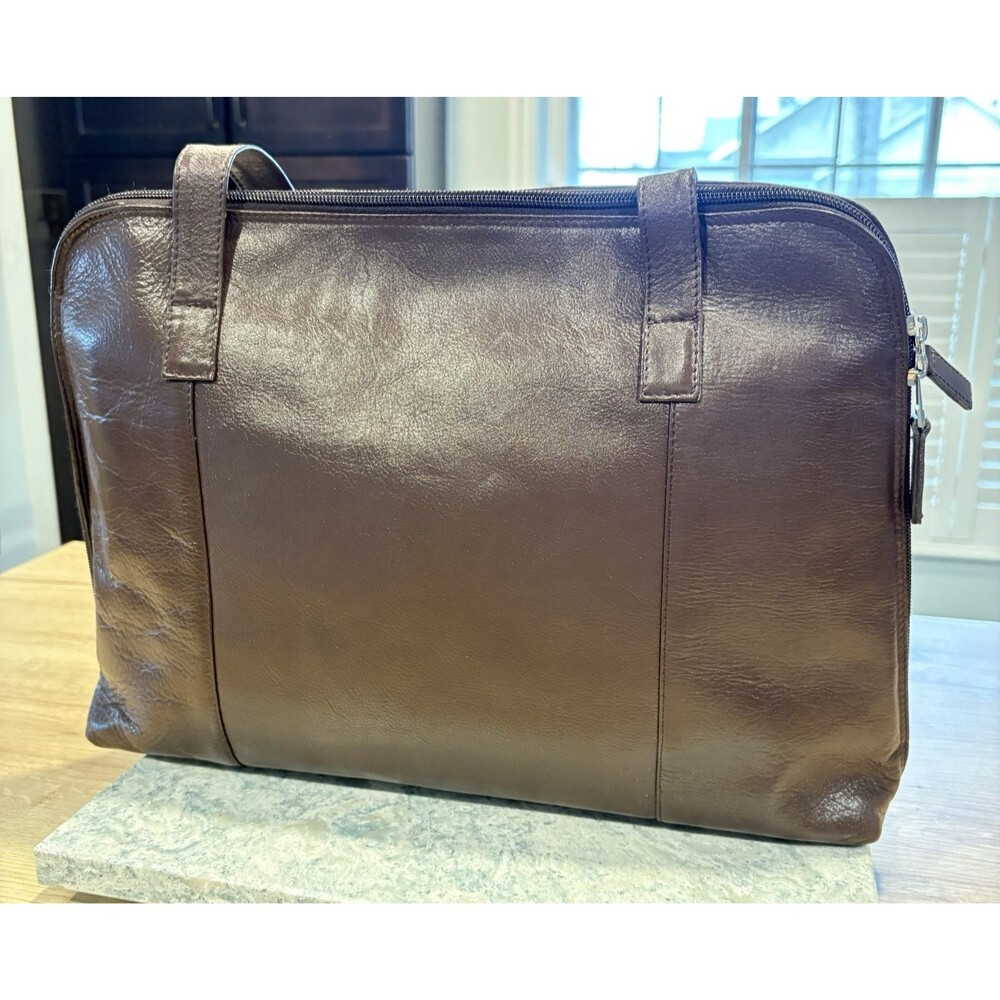 latico Brown Leather Women's Laptop Tote
